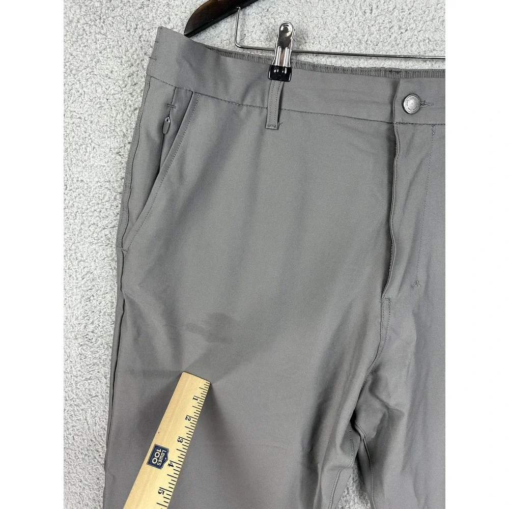 Marc New York Andrew Marc Pants Mens 40x29 Gray Stretch Tech Elastic Waist Rugby - Picture 5 of 10